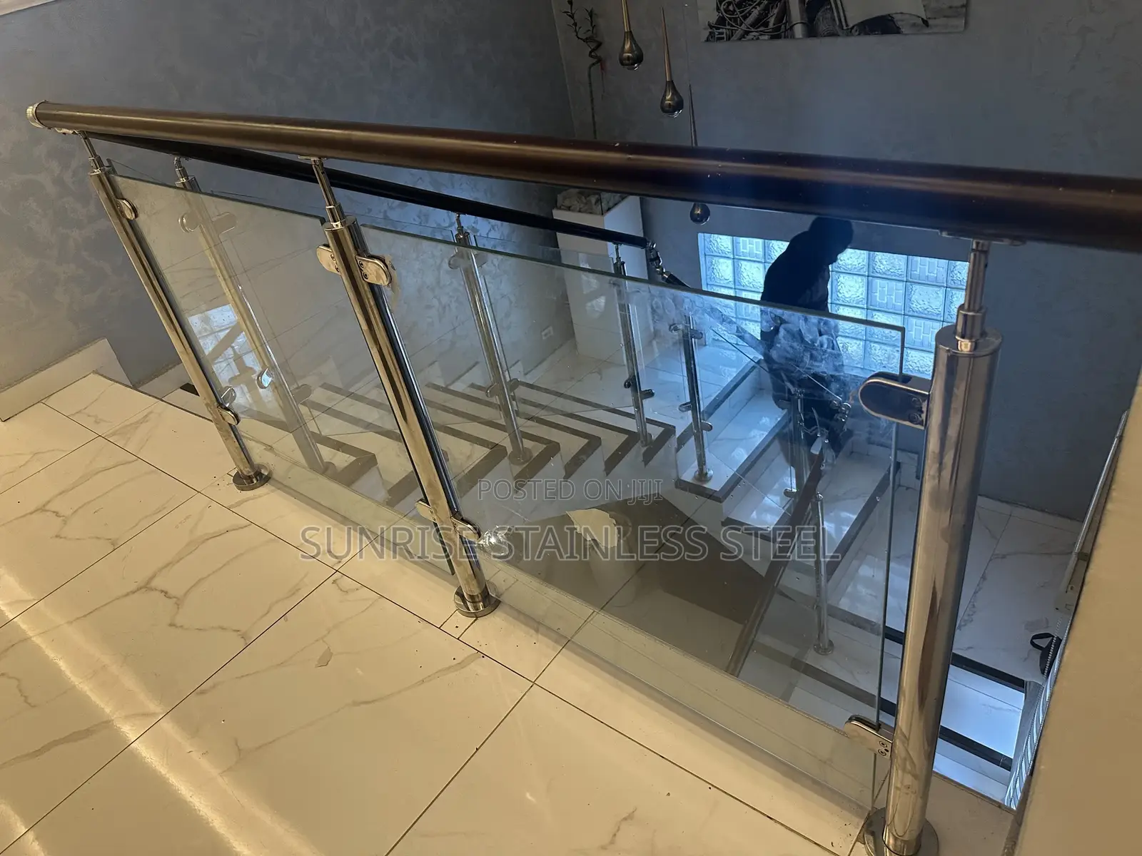 Stainless 10mm Glass Balustrade