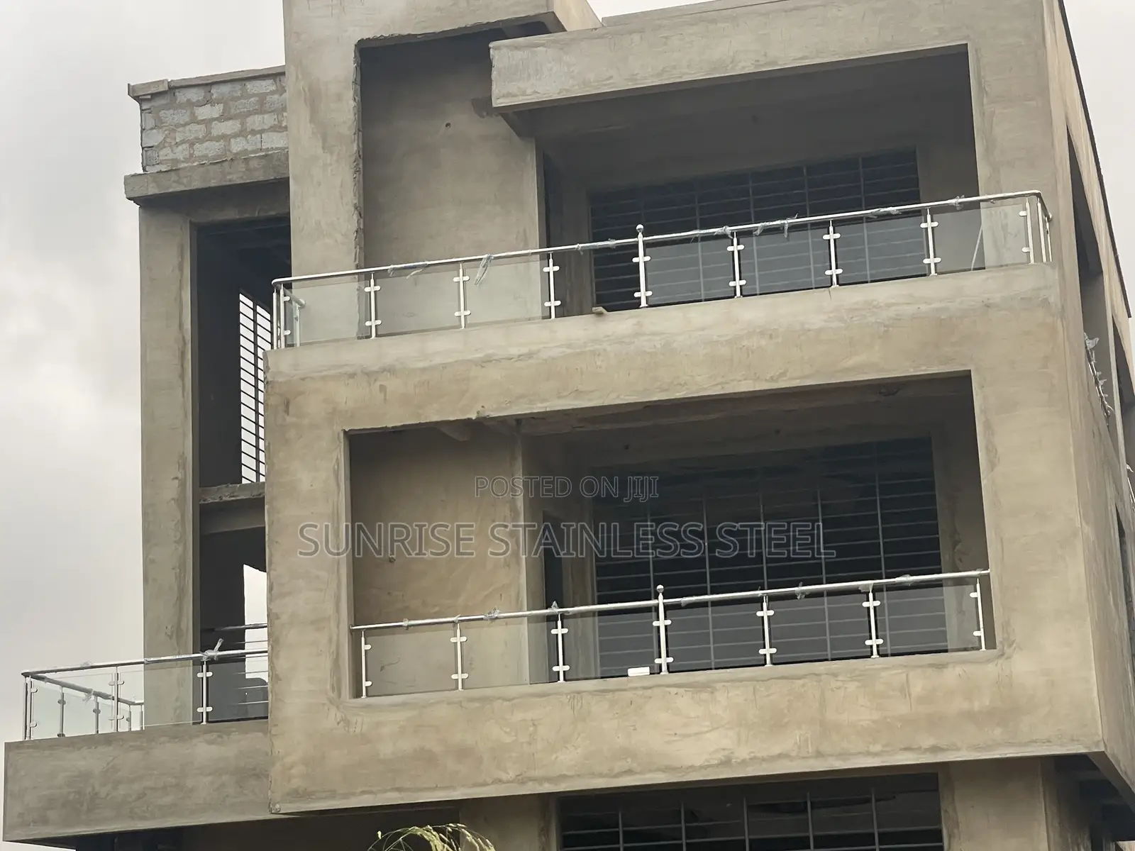 Stainless 10mm Glass Balustrade