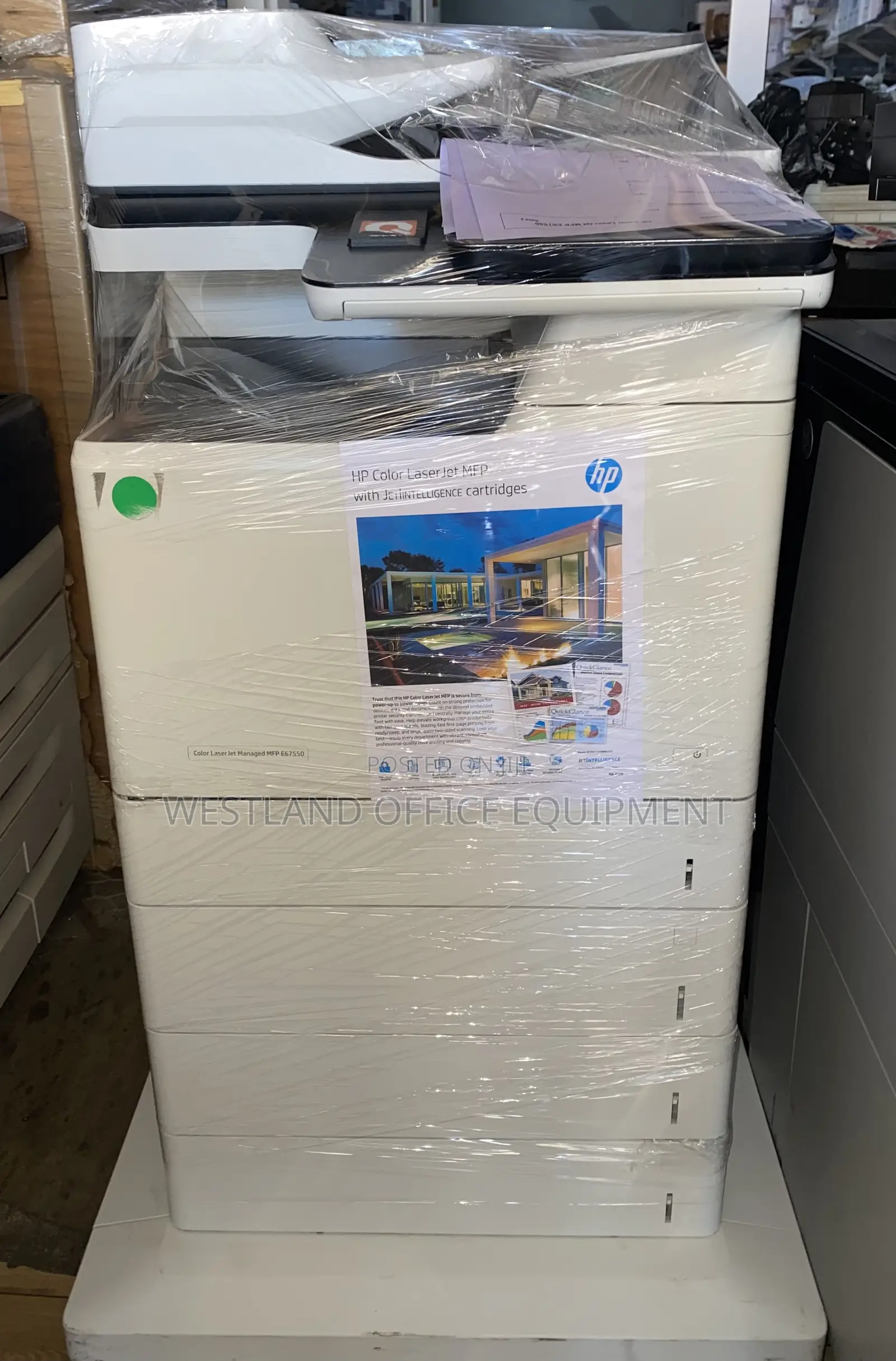 HP Color Laserjet MFP E67550