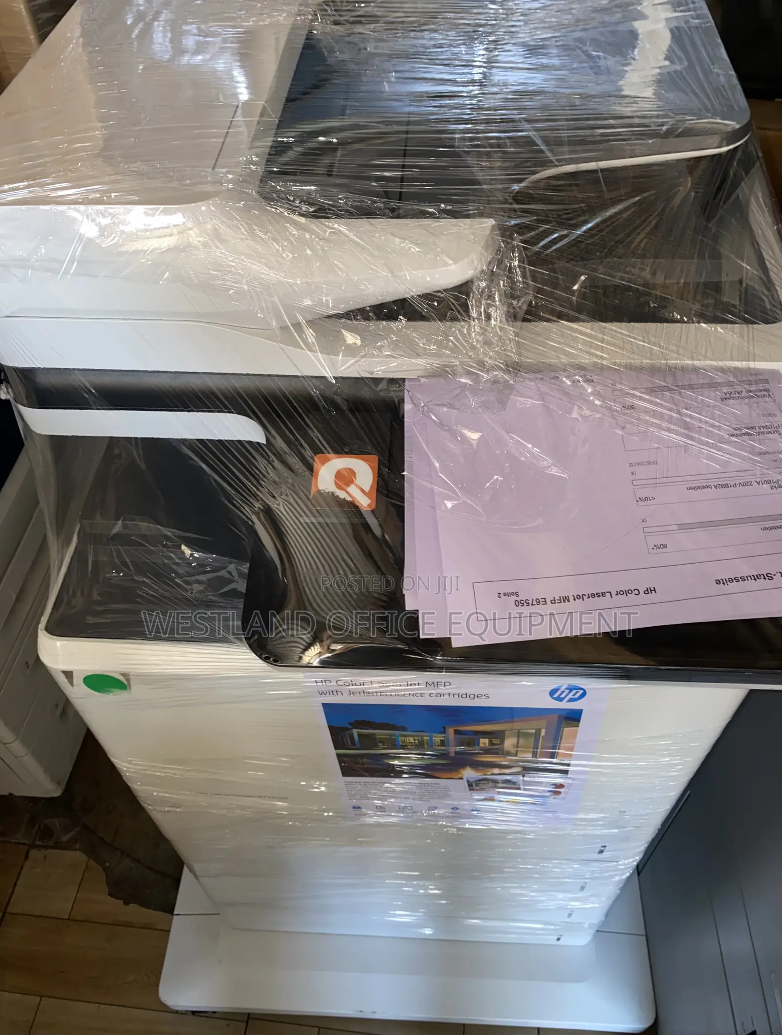 HP Color Laserjet MFP E67550