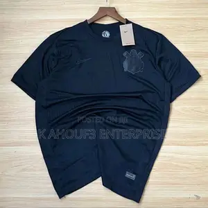 Corinthians Fc Black Jersey