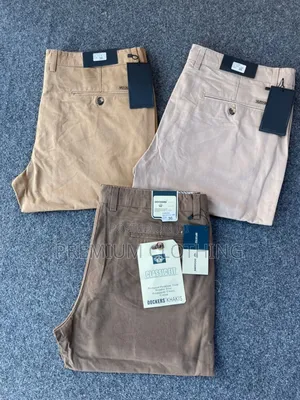 High Quality Khaki Trousers for Men Available