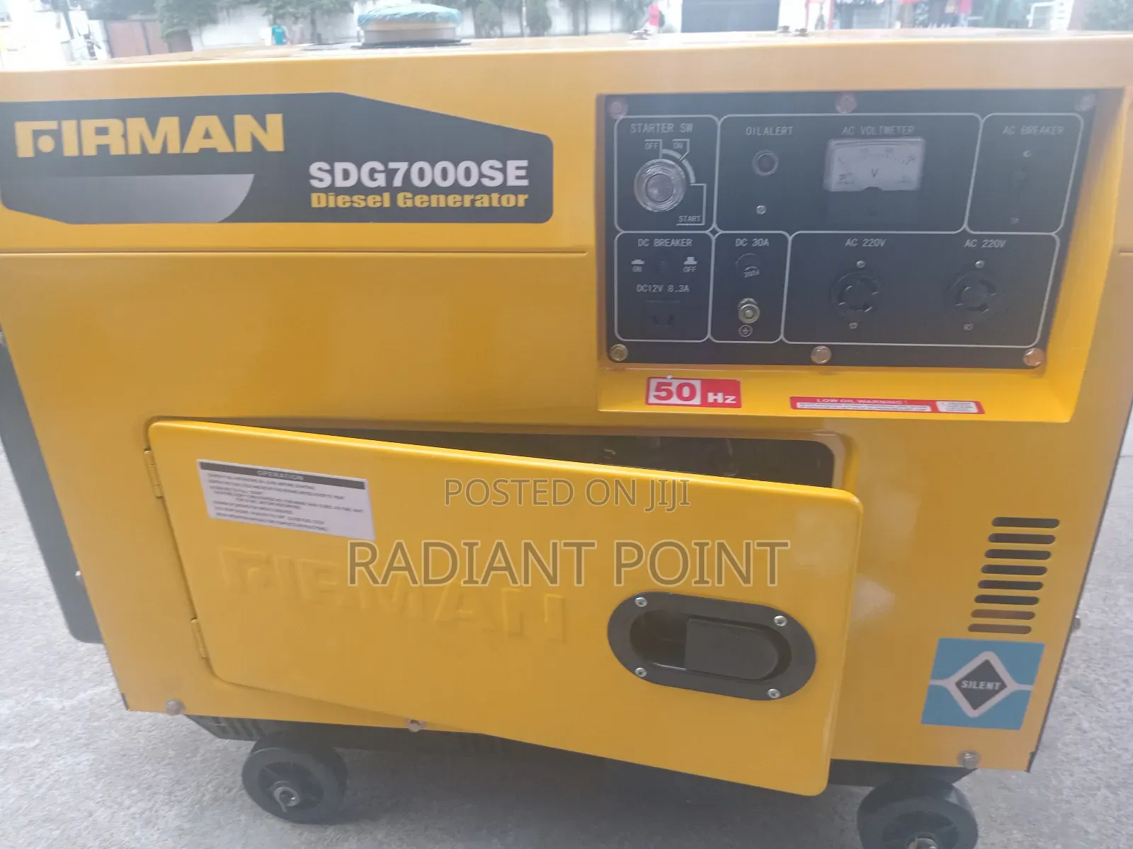 Fireman Diesel 7kva Generator