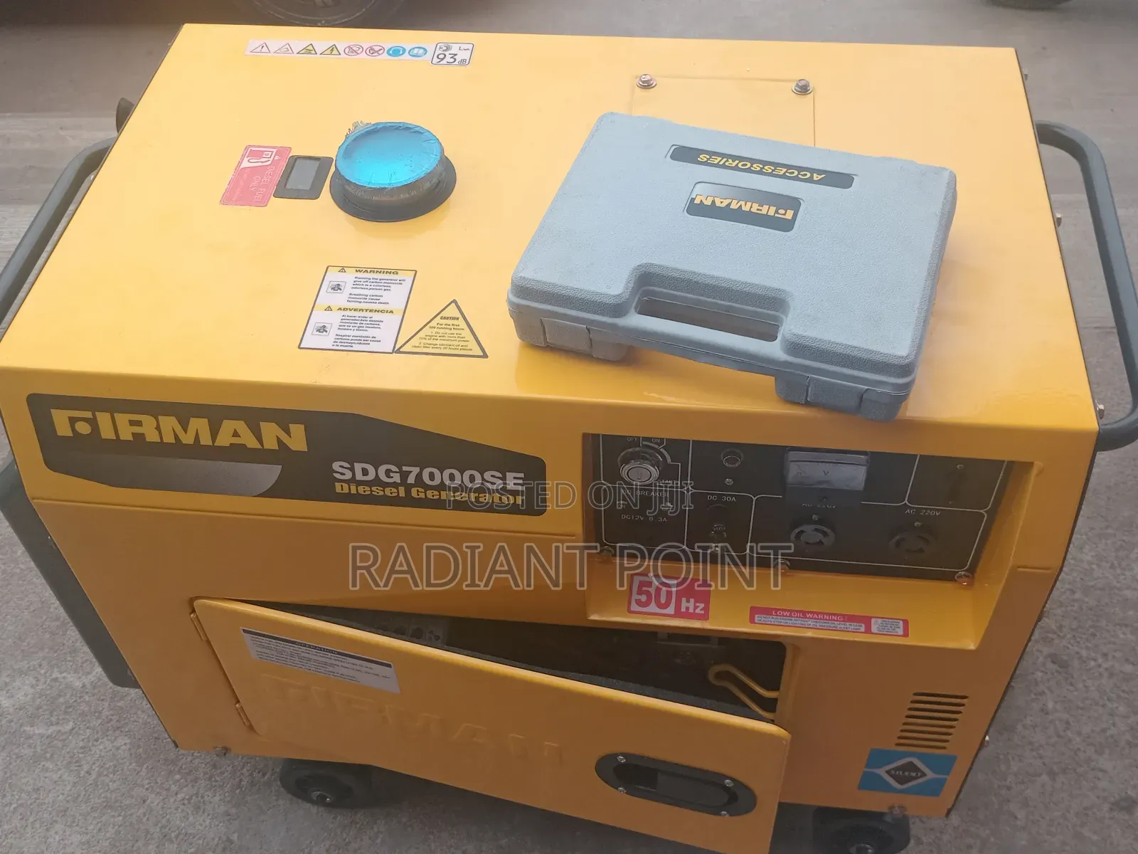 Fireman Diesel 7kva Generator