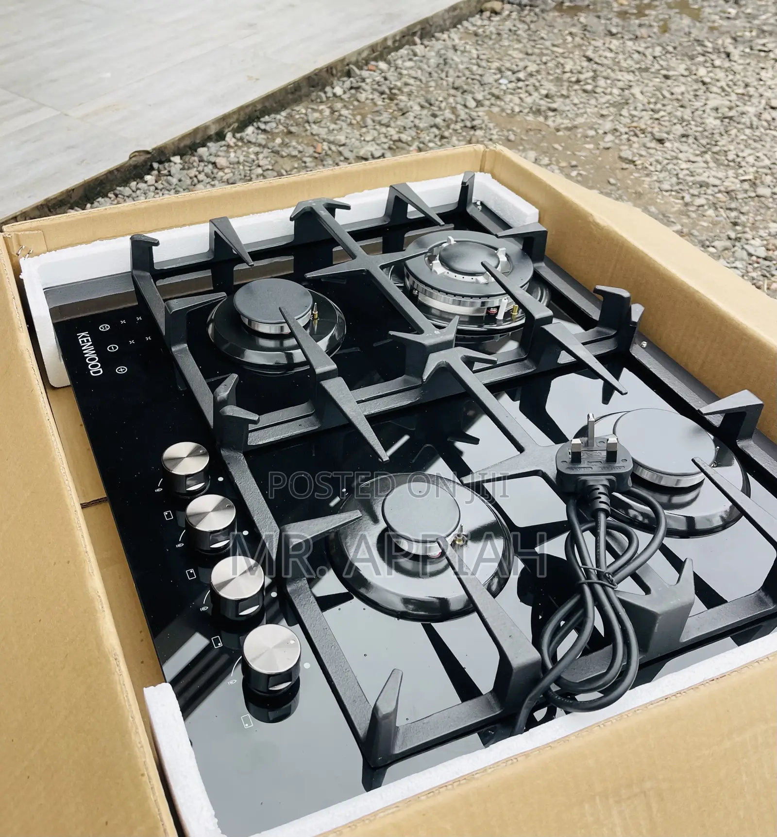 Original Kenwood Built-in 4 Gas Burner + Touch Screen(60cm)