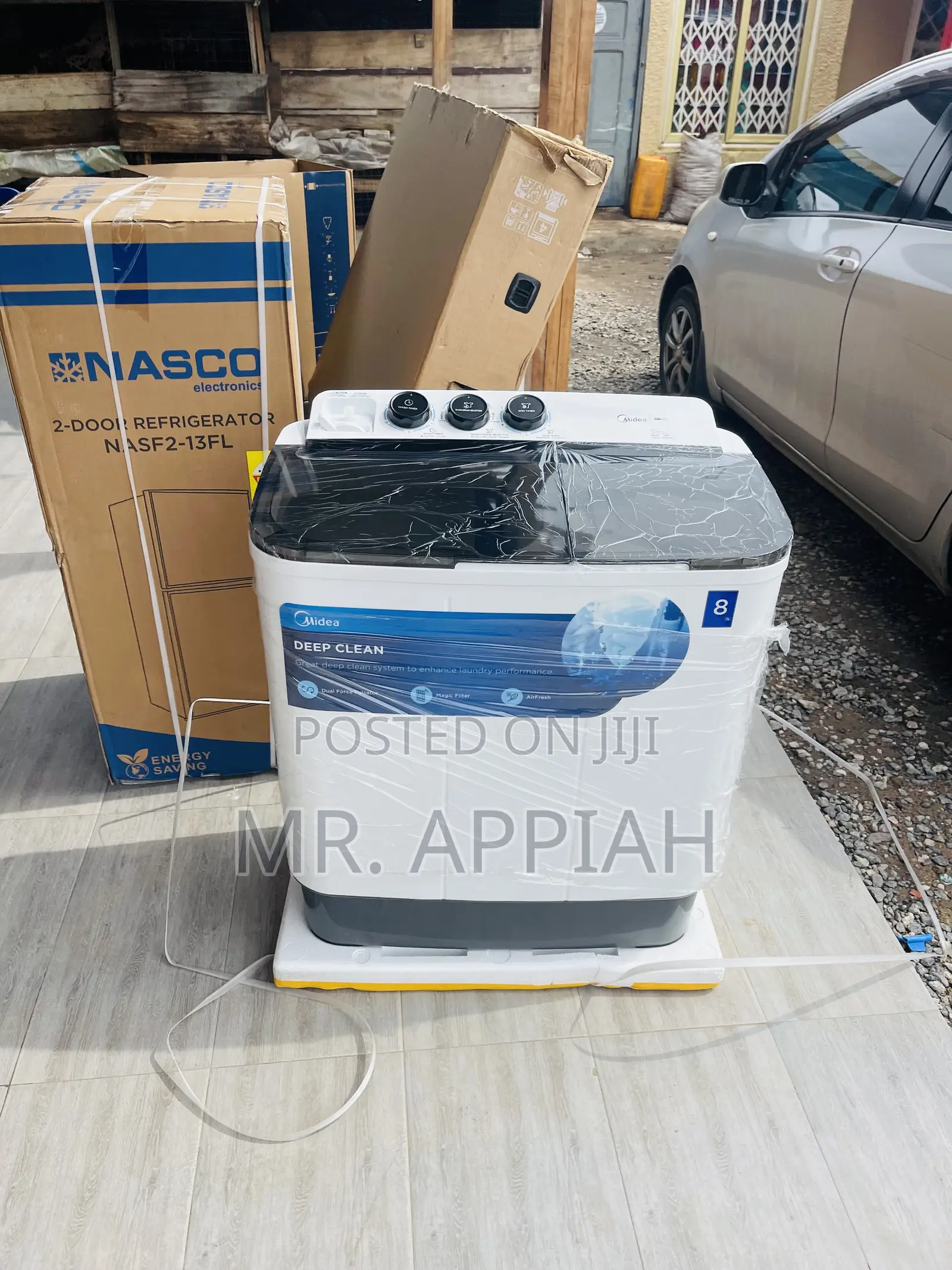 Affordable Midea 7kg Top Load Washing Machine.