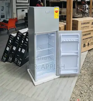 Latest in Stock Nasco 112L Electric Fridge(Nas2-13fl)Gray.