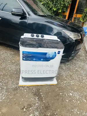 Semi Automatic Operating WM Topload Twintub Midea 8kg