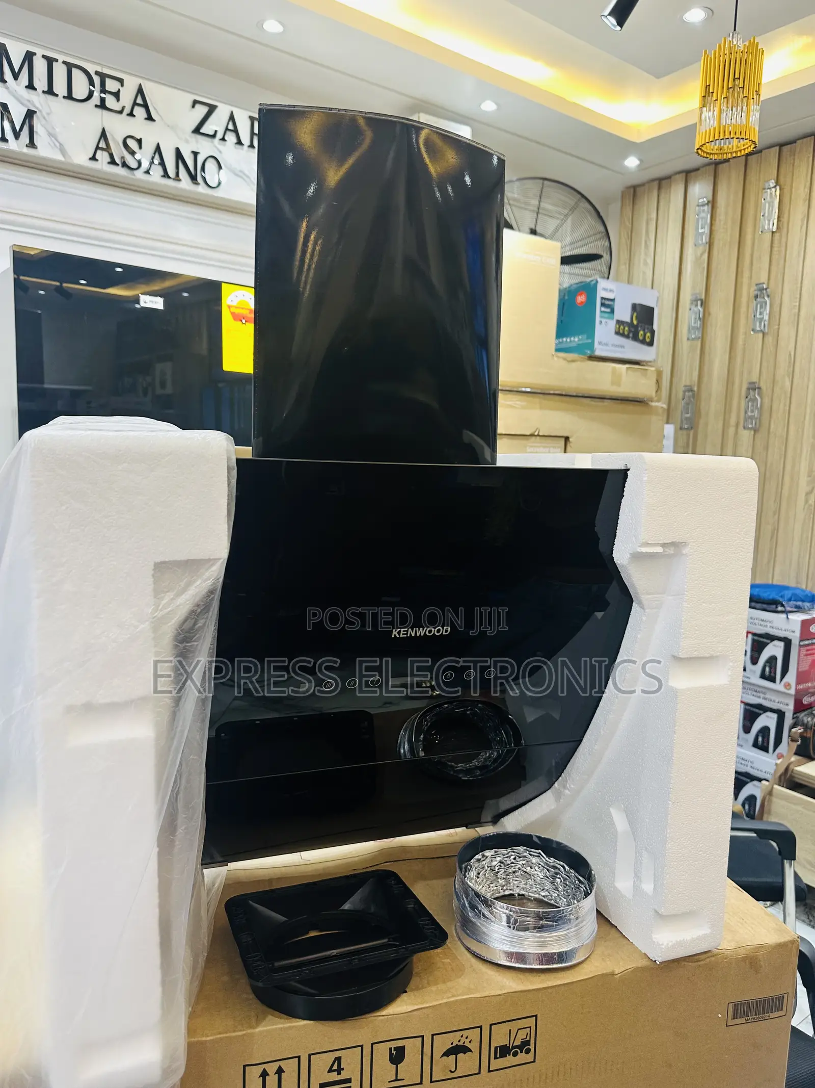Get a New Black Kenwood 60cm Motion Sensor Touch Screen Heat