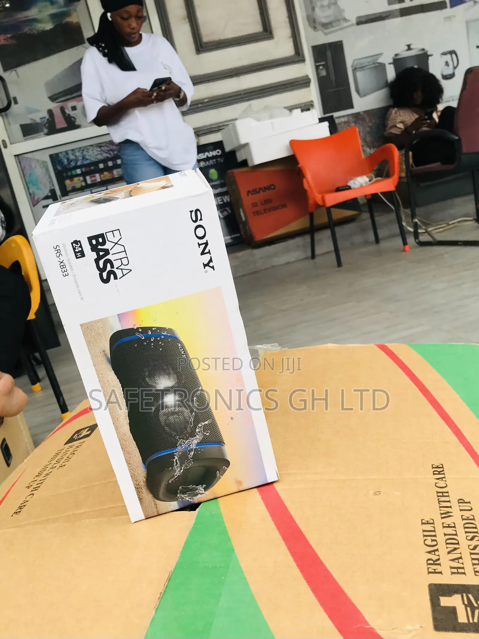 Quality and Efficient (Black) Sony SRS-XB33 Speakers