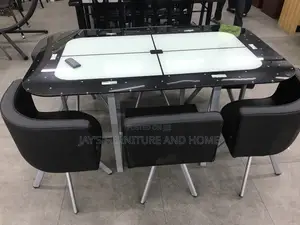 Glass Dining Set(6 Chairs)