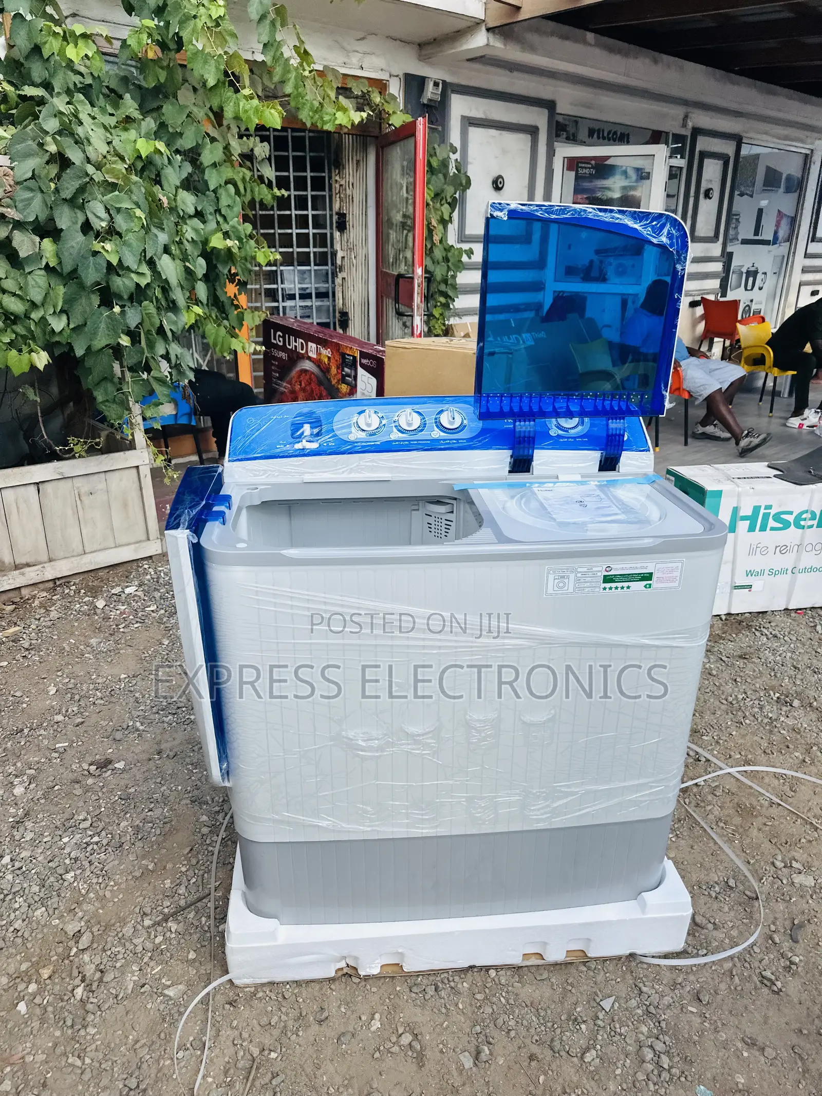 Wash and Spin Dry Haier WM Topload 18kg Topload