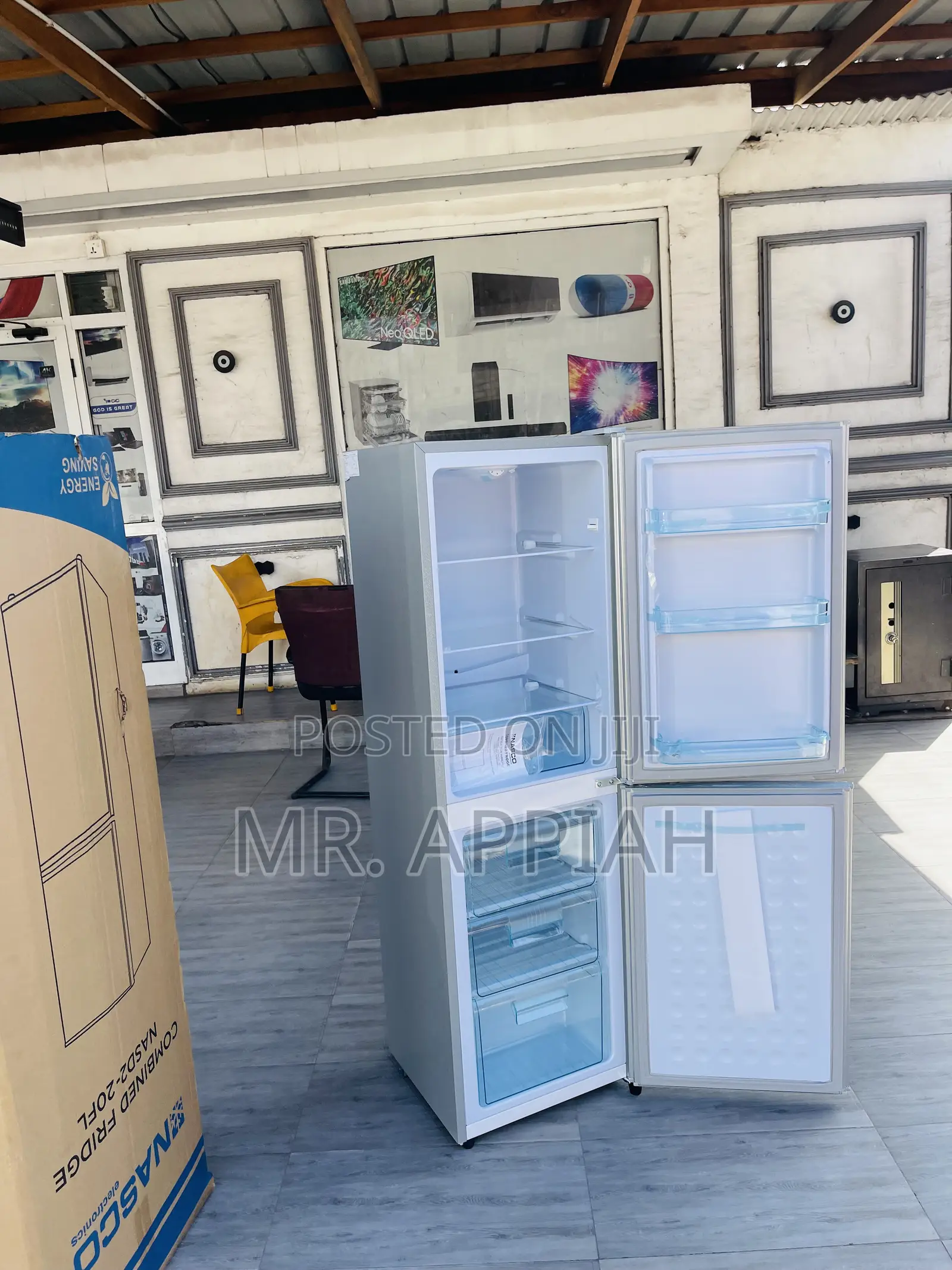 Latest in Stock Nasco Electric Fridge Nasf2-20fl(Silver)