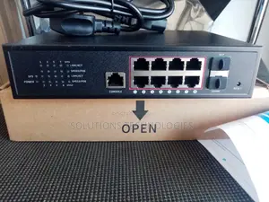 Smart Switch ( 8xge Poe+2xgf SFR-120w)