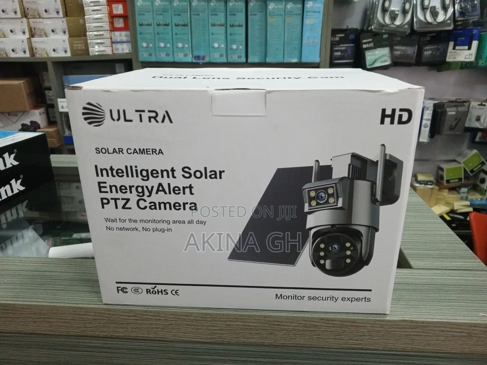 Ultra Intelligent Solar PTZ Dual Lens 4g Solar Camera
