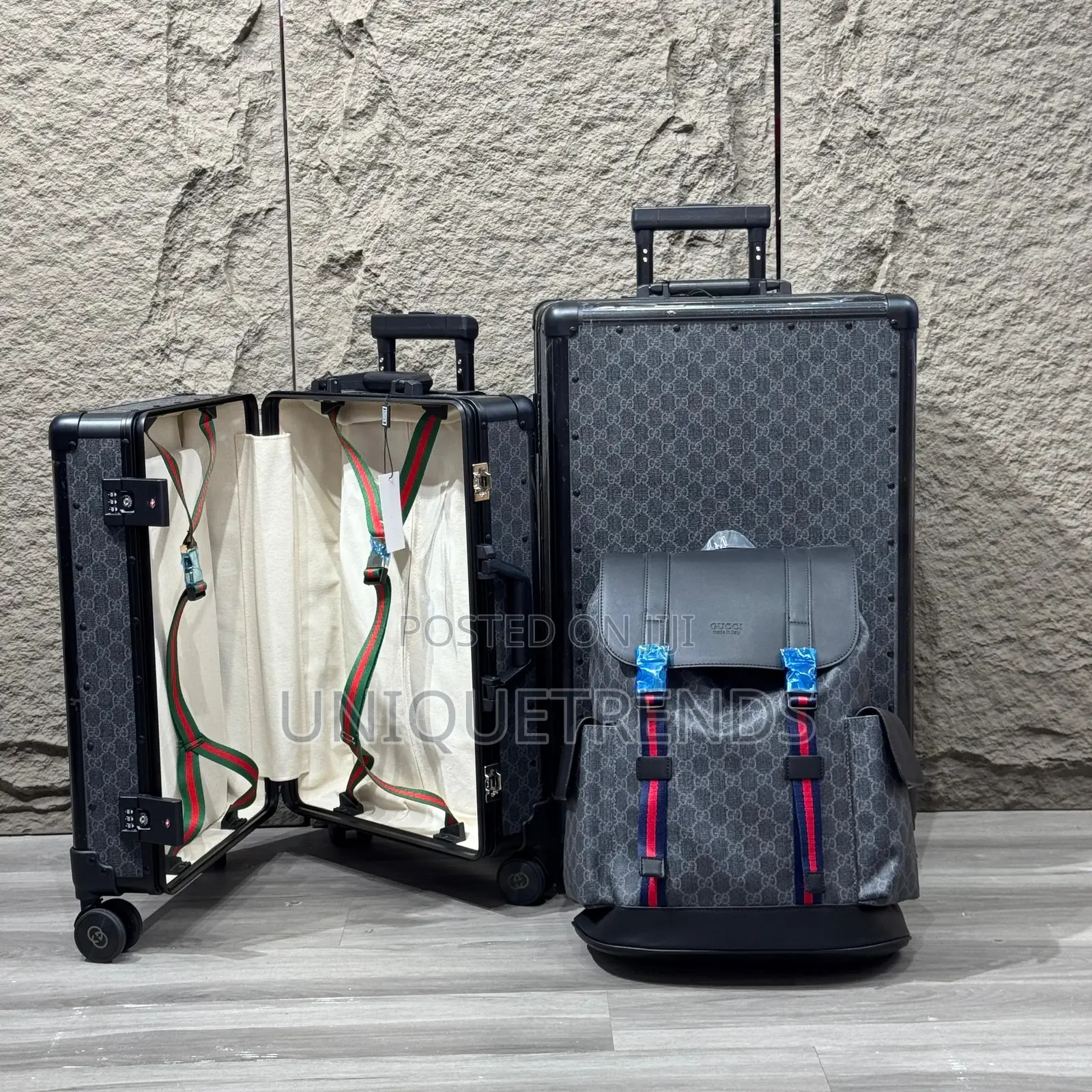 Suitcases and Backpack Set