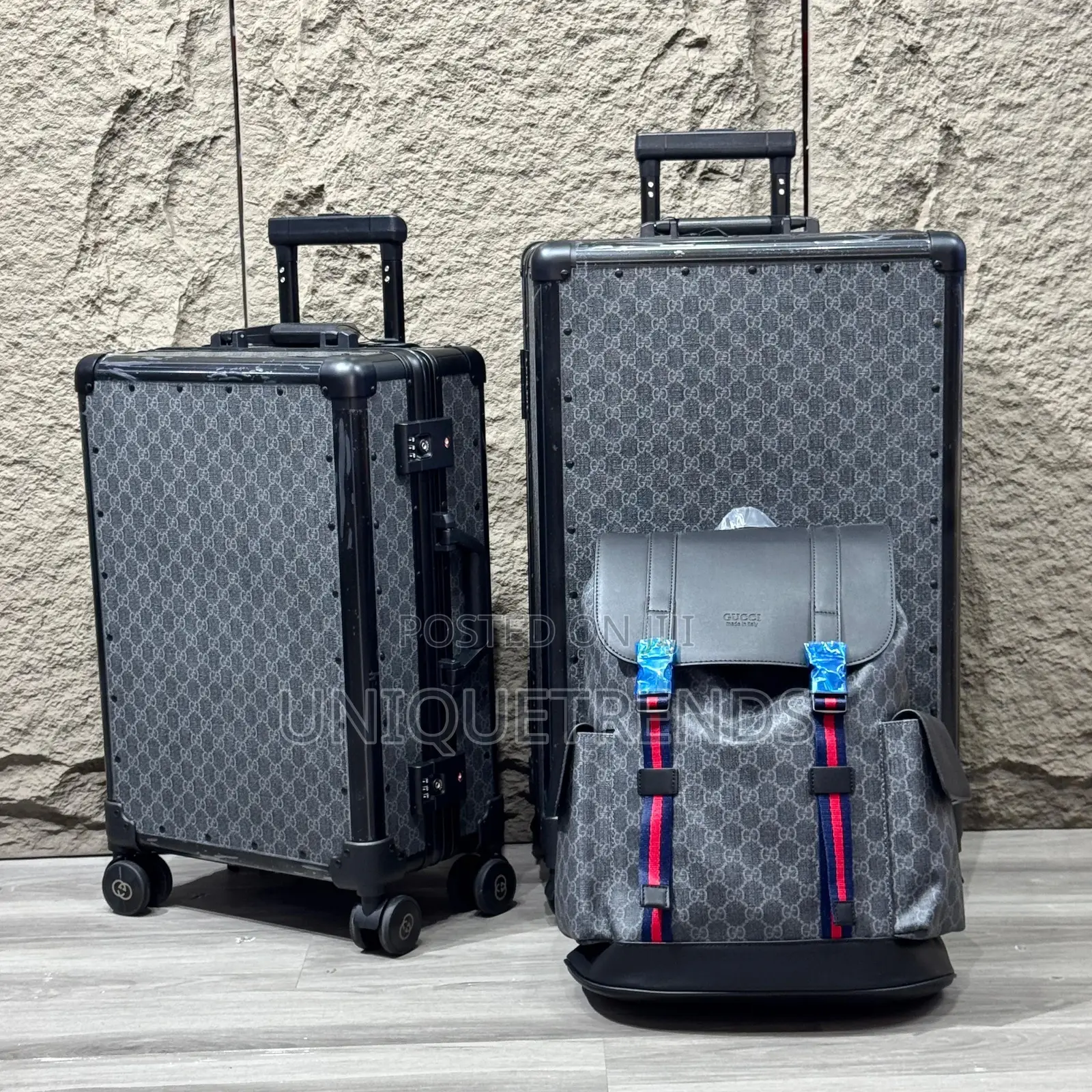 Suitcases and Backpack Set