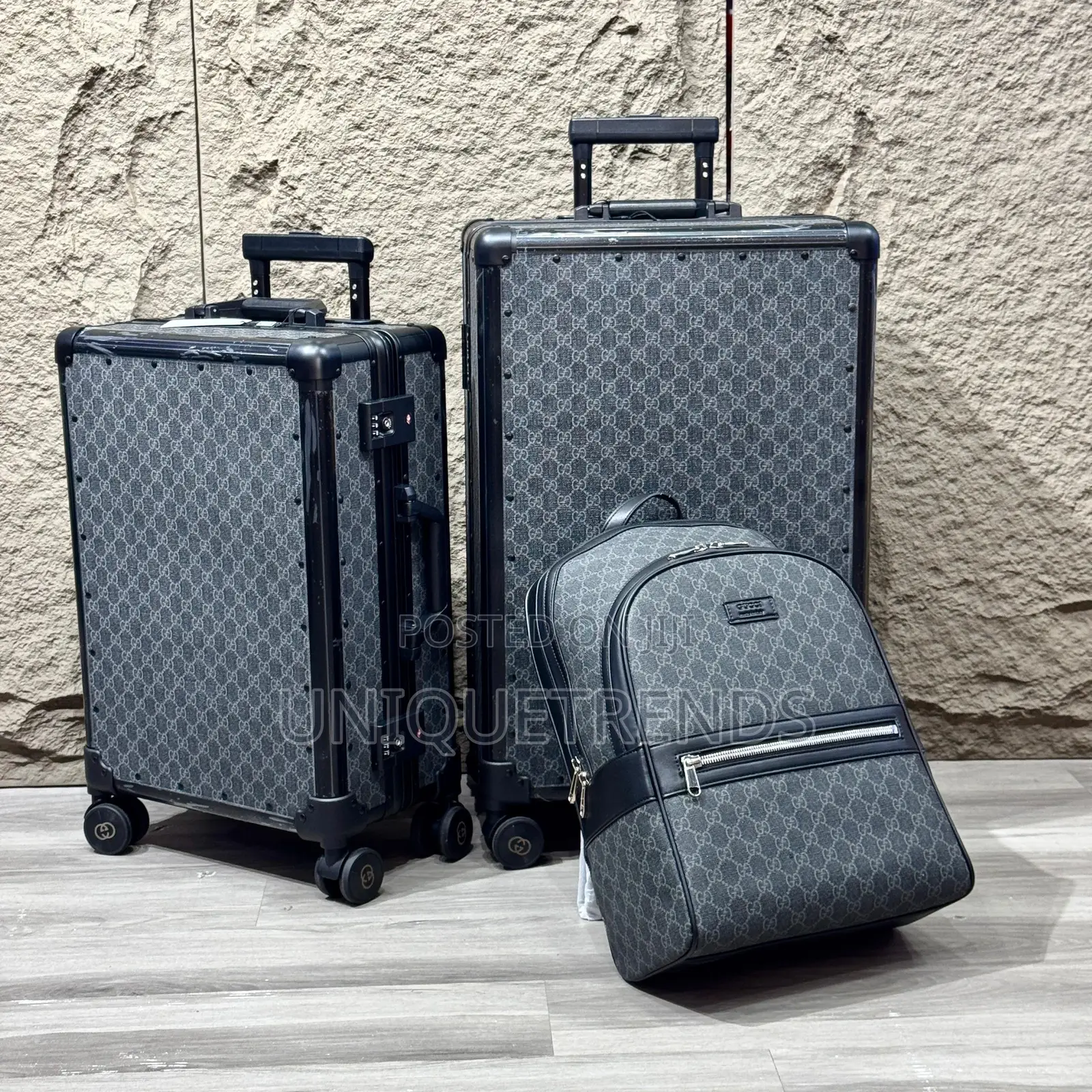 Suitcases and Backpack Set