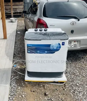 Classic Design Midea 7kg Semi-Automatic Washing Machine.