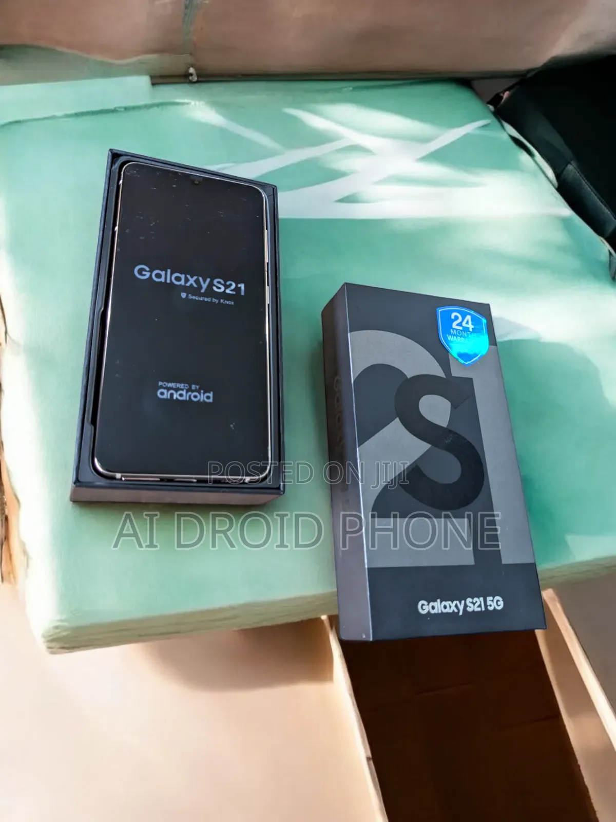 New Samsung Galaxy S21 5G 128 GB Silver