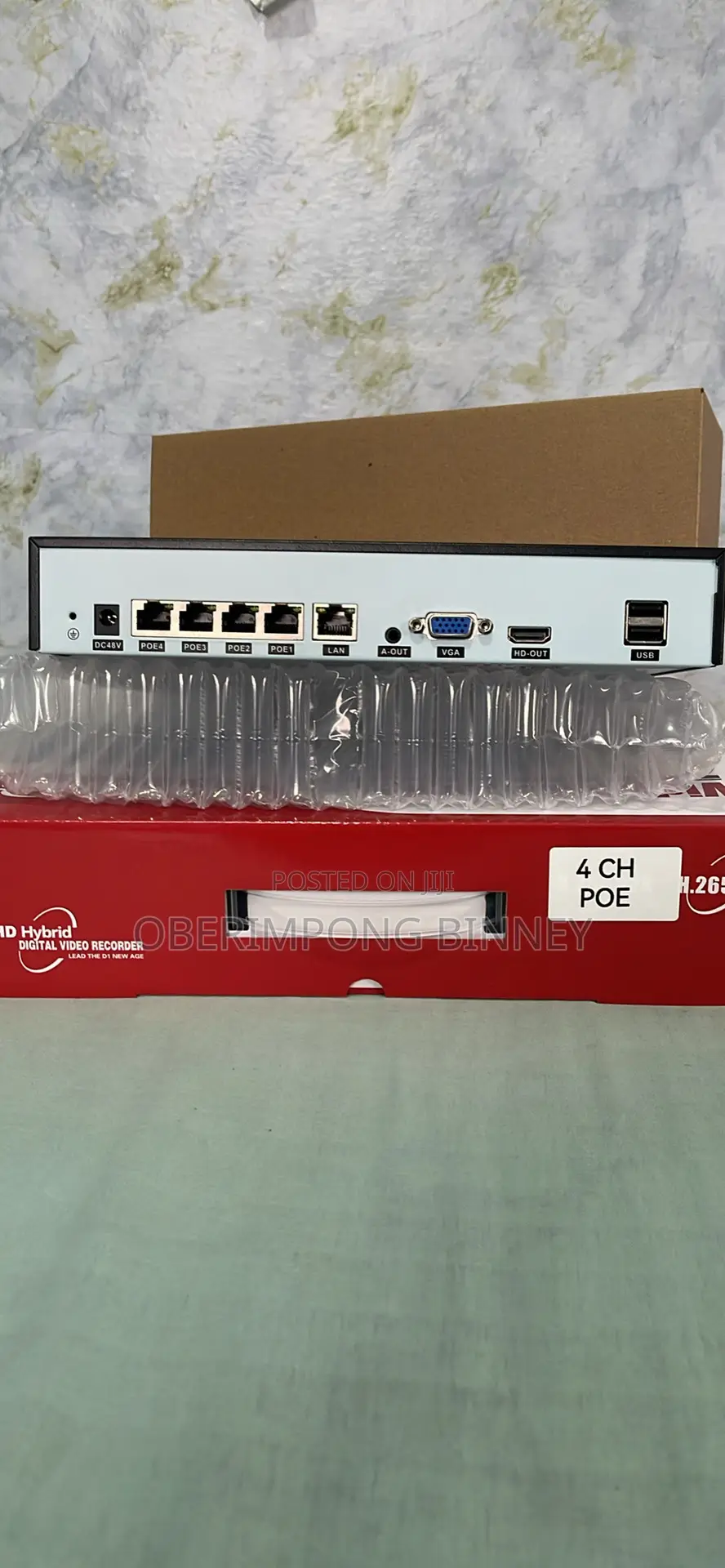 NVR Poe 4 Channel