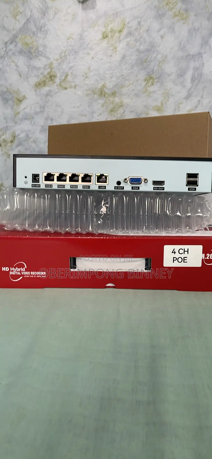 NVR Poe 4 Channel