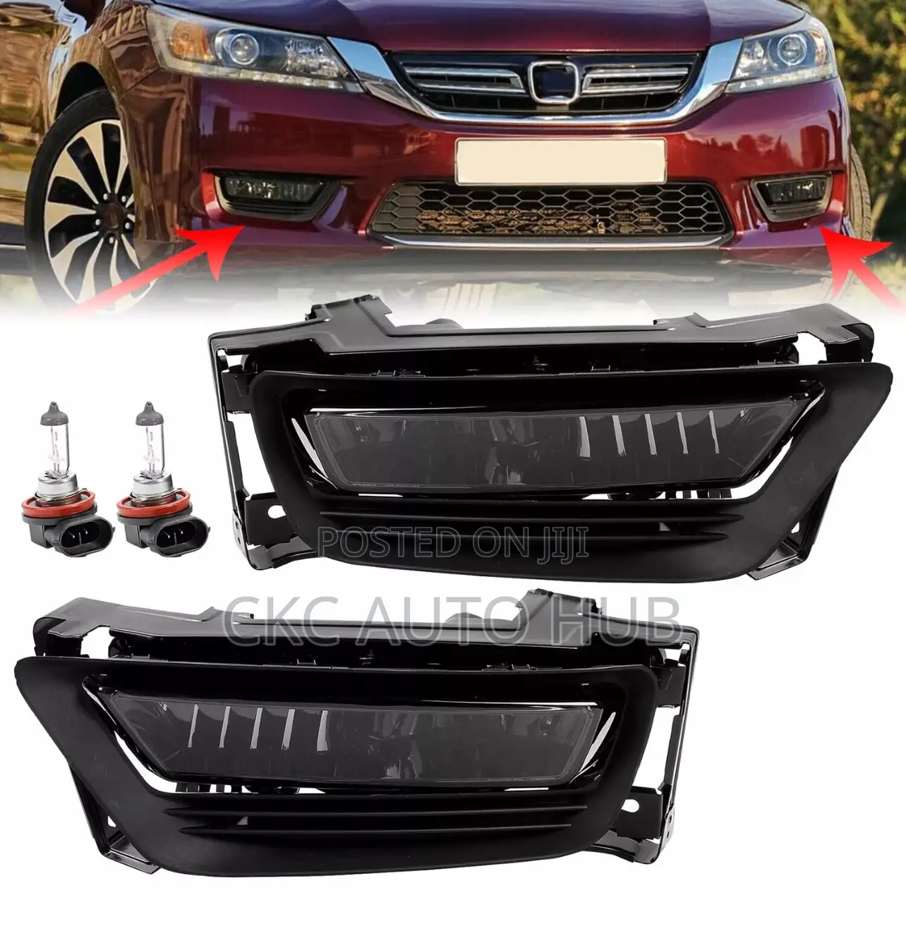 Honda Accord 2013 2014 2015 Foglight and Cover