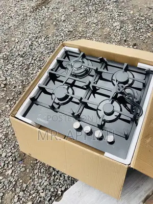 Fast Cooking Kenwood 4 Gas Built-in Burner Auto Ignition.