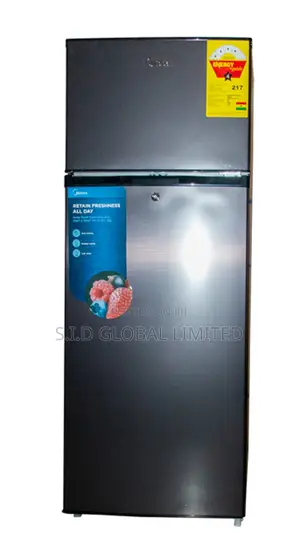 Cold Food,Warm Heart MIDEA-207LTR-DOUBLE-DOOR-TOP-FREEZER