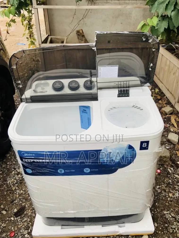 Shop Midea 8kg Semi-Automatic Washing Machine + Spin Dry.