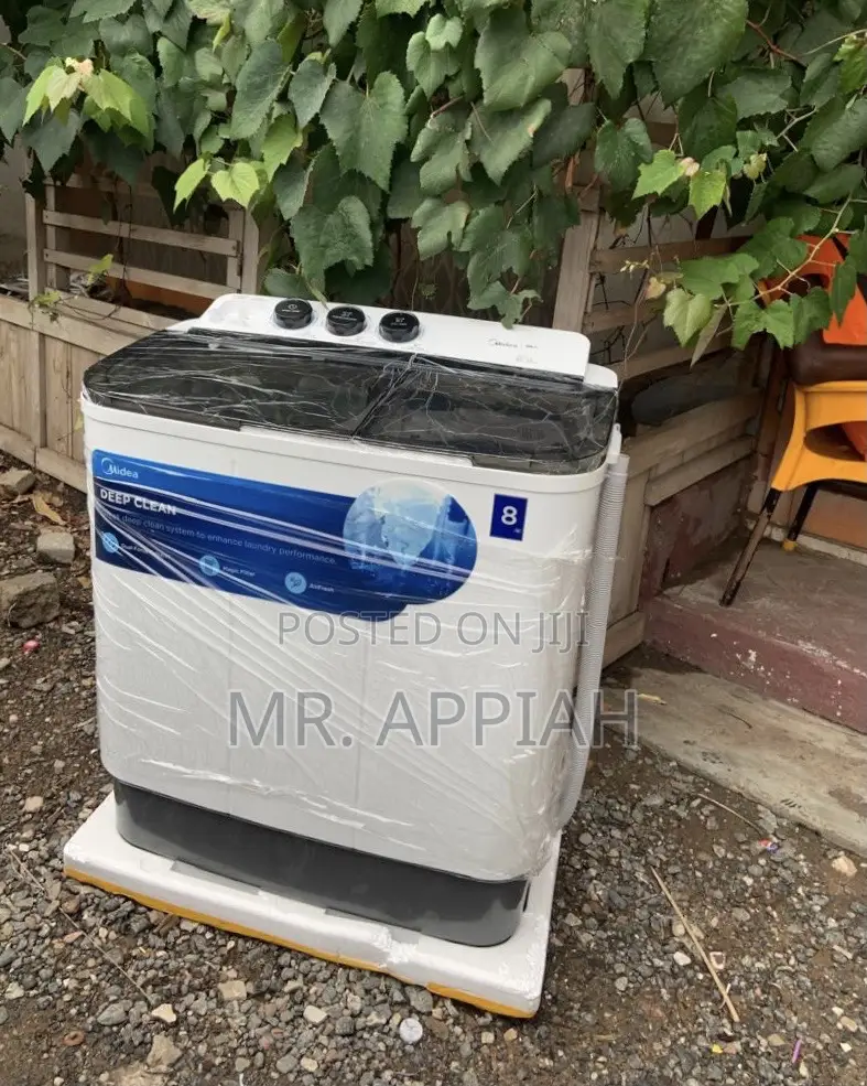 Shop Affordable Midea 8kg Top Load Washing Machine(White).