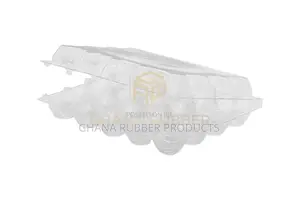 Transparent Egg Trays for 20-Eggs (100pcs)