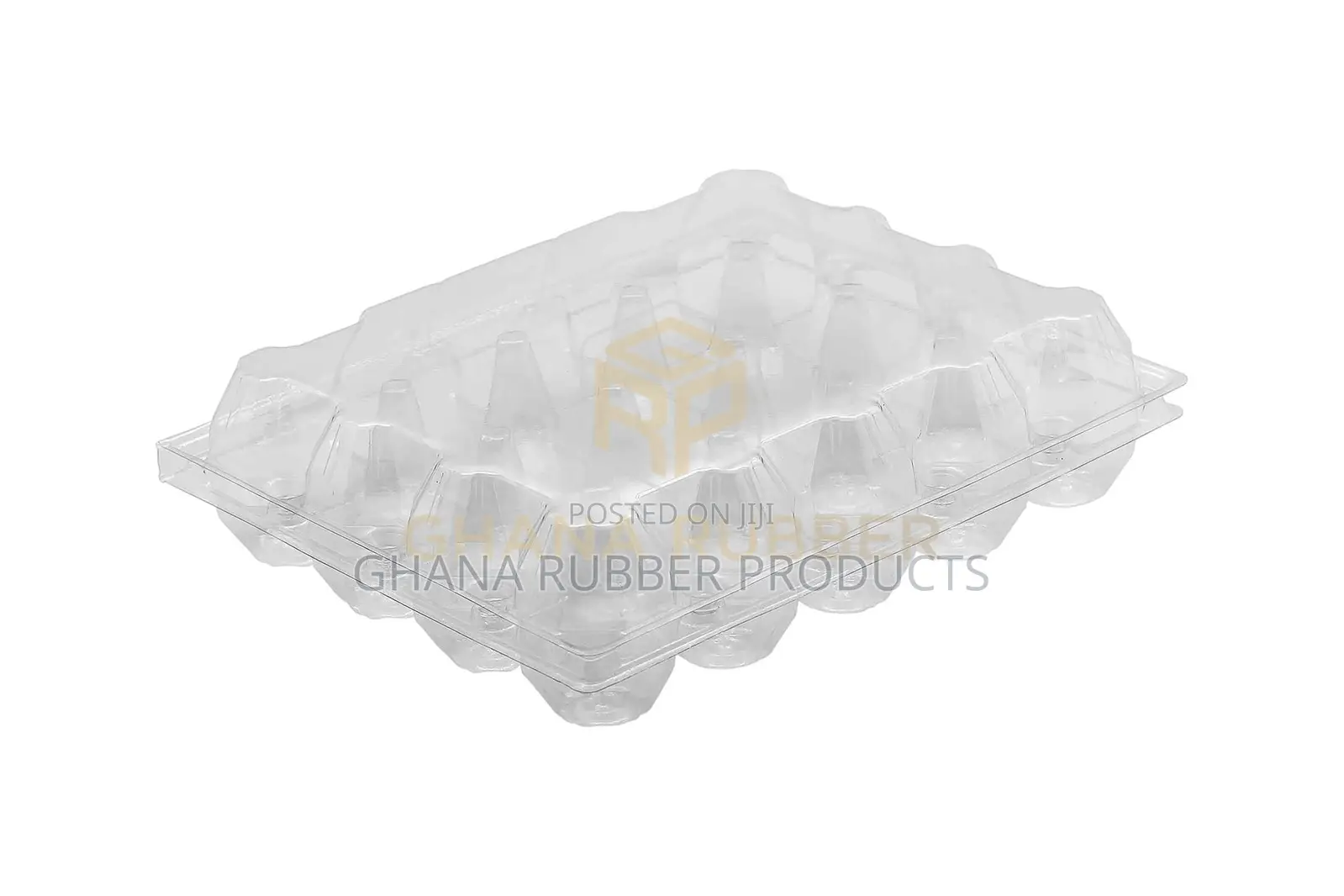 Transparent Egg Trays for 20-Eggs (100pcs)