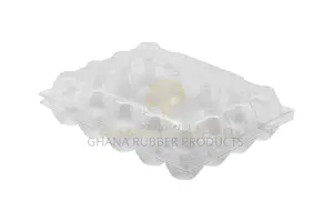 Transparent Egg Trays for 20-Eggs (100pcs)