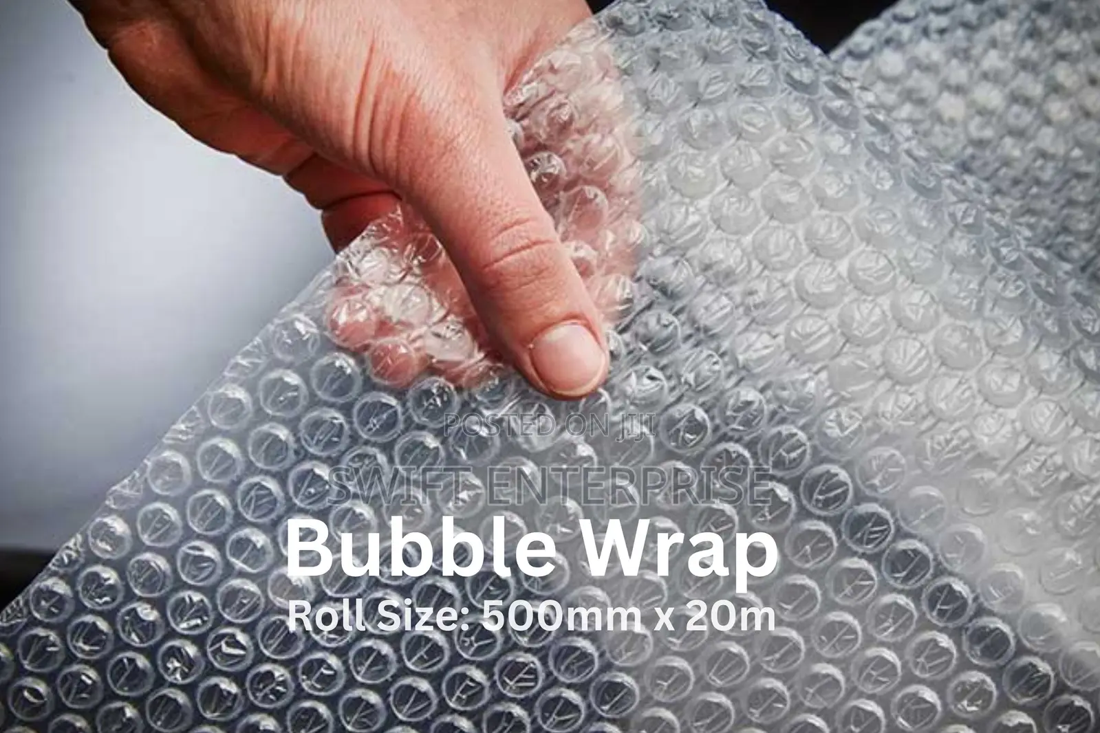 Bubble Wrap - One(1) Roll Size - (50cm X 20yards)