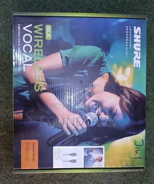 Shure BLX Dual Wireless Lapel Microphone With 2heads