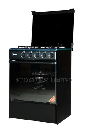 Passionately Craft of MIDEA-4-BURNER-GAS-COOKER-BLACK-MIRROR