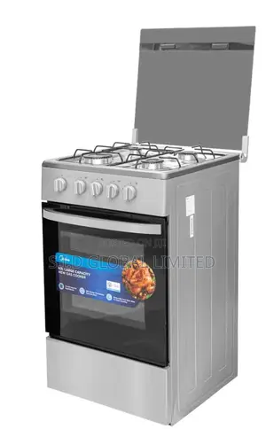Crafting Elegance With MIDEA-4-BURNER-GAS-COOKER-SILVER