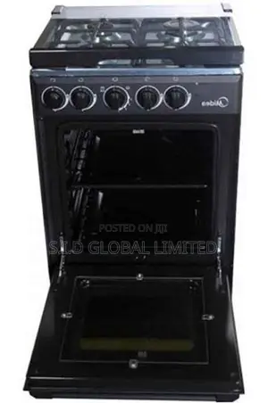 A Fire's Touch of MIDEA-4 BURNER-GAS-COOKER-M-SNIPER60-BLACK