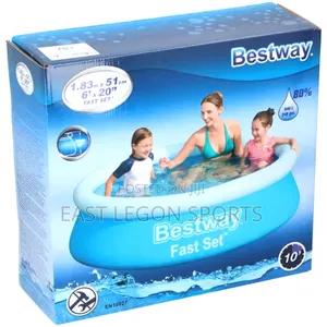 6ft Round Metal Frame Pool New Kids No Pump