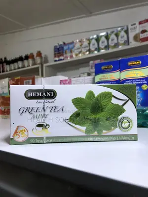 Hemani Green Tea With Mint