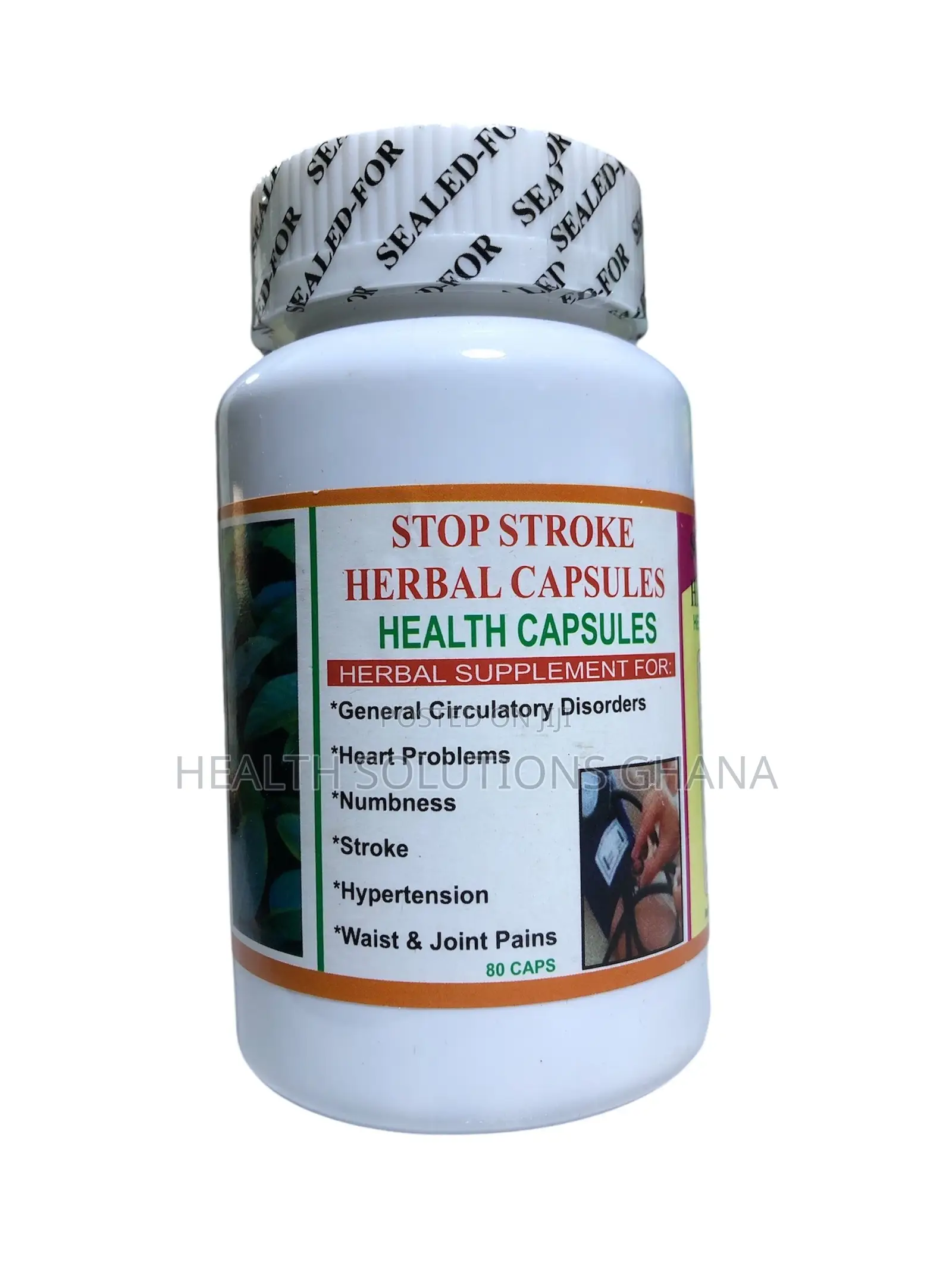 Stop Stroke Herbal Capsules