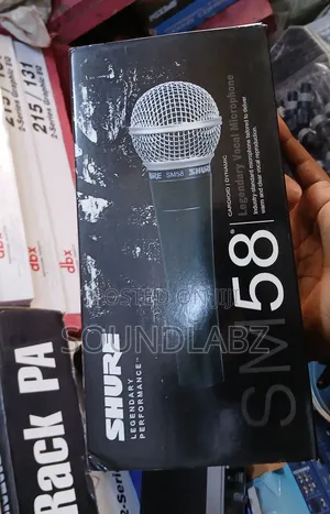 Shure SM58 Dynamic Cord Microphone System