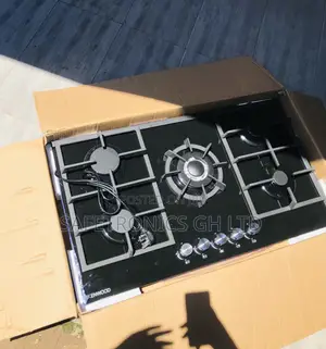 Sealed Kenwood 90cm 5 Gas Cooker Auto Ignition
