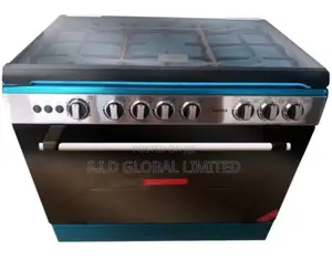 Turning Logs With Midea 5 Burner Gas Cooker With Oven