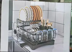 Metallic Dish Rack