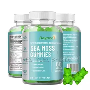 Sea Moss With Bladderwrack Burdock Gummies -Irish Sea Moss