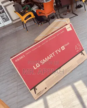 Latest in Stock Lg43lm63 43 Inch Led Smart Electric Tv.
