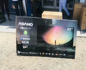 Shop 55 Inch Asano Webos UHD (Black) Smart Led Tv
