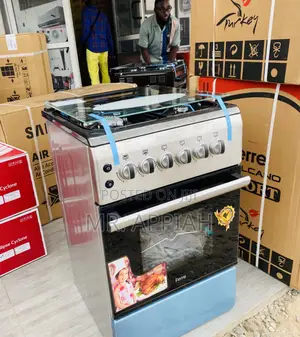Order Unique Ferre 50x60 Gas Oven 4 Burner(Gray) 
